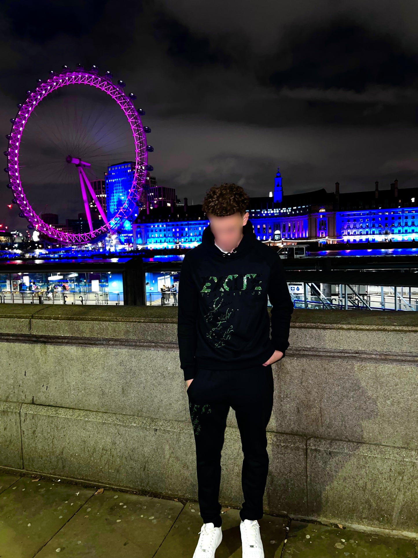 Emerald Black - Hoodie