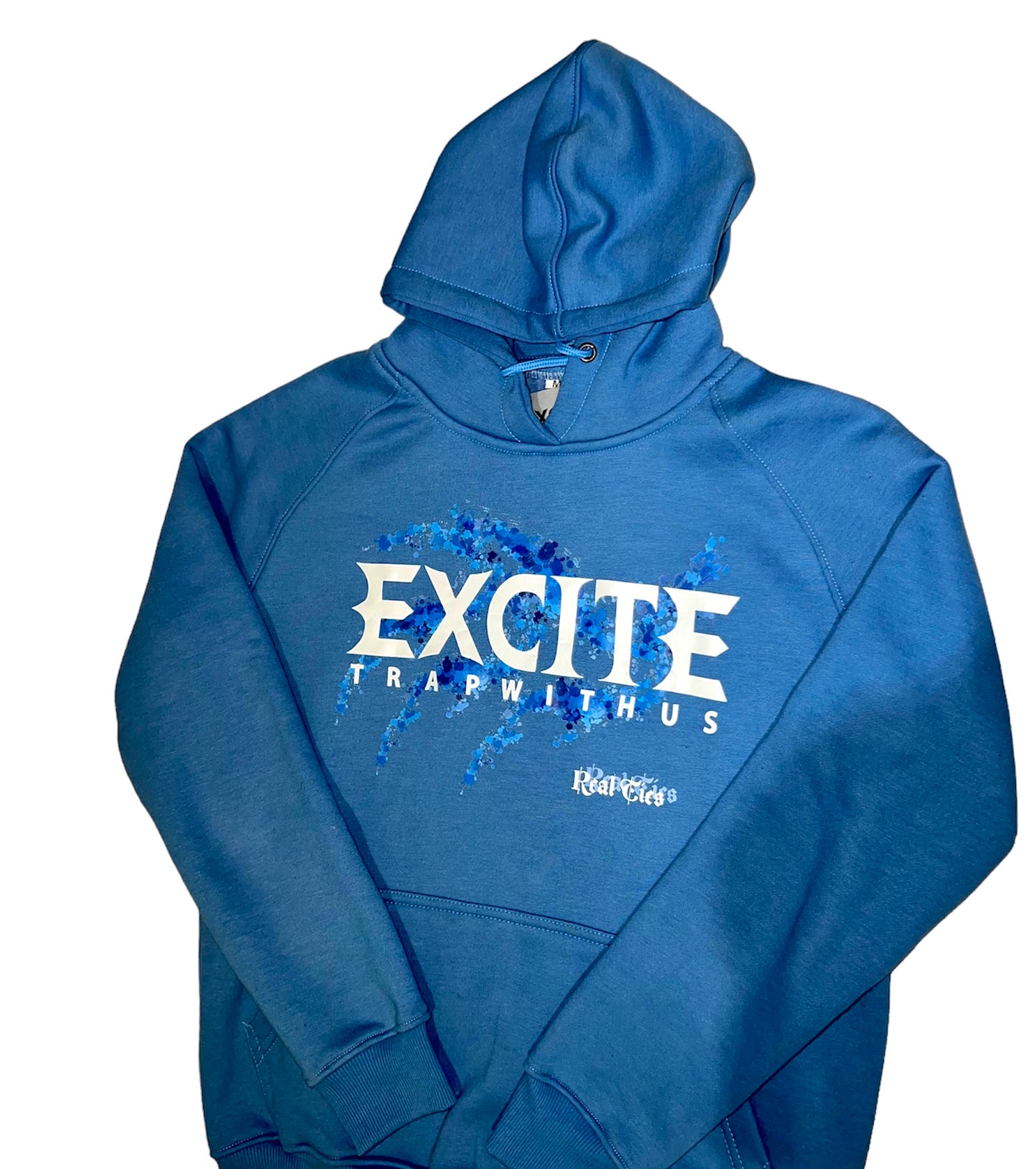 Real Ties Hoodie - Baby Blue