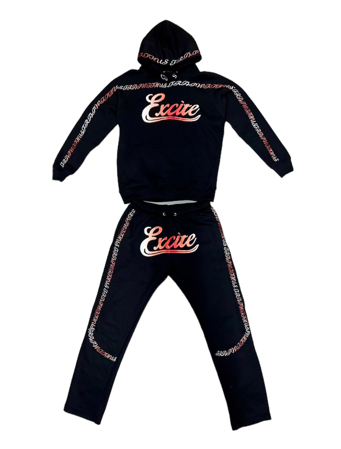 Crimson Tracksuit - Black