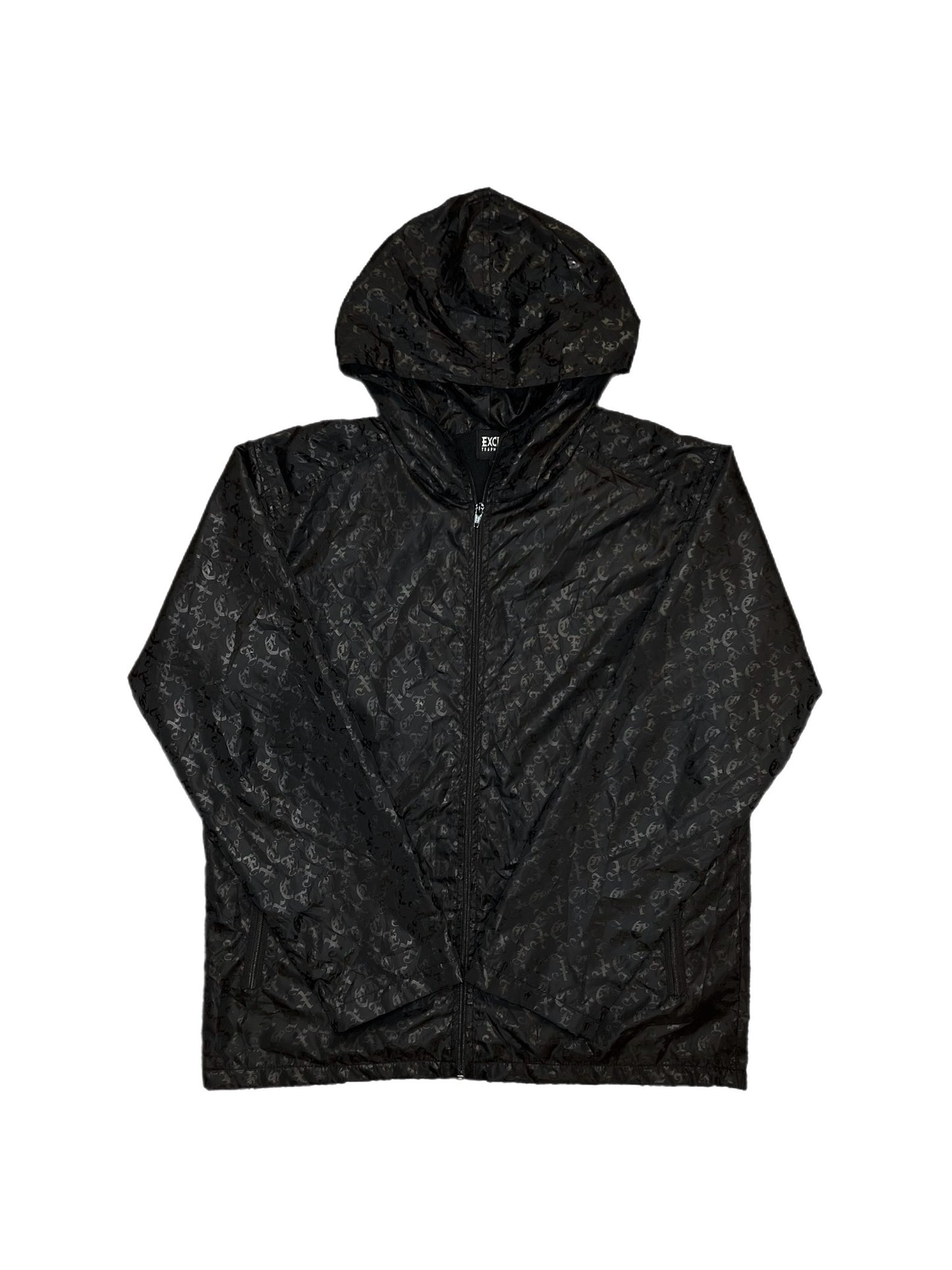Black Monogram - Windbreaker