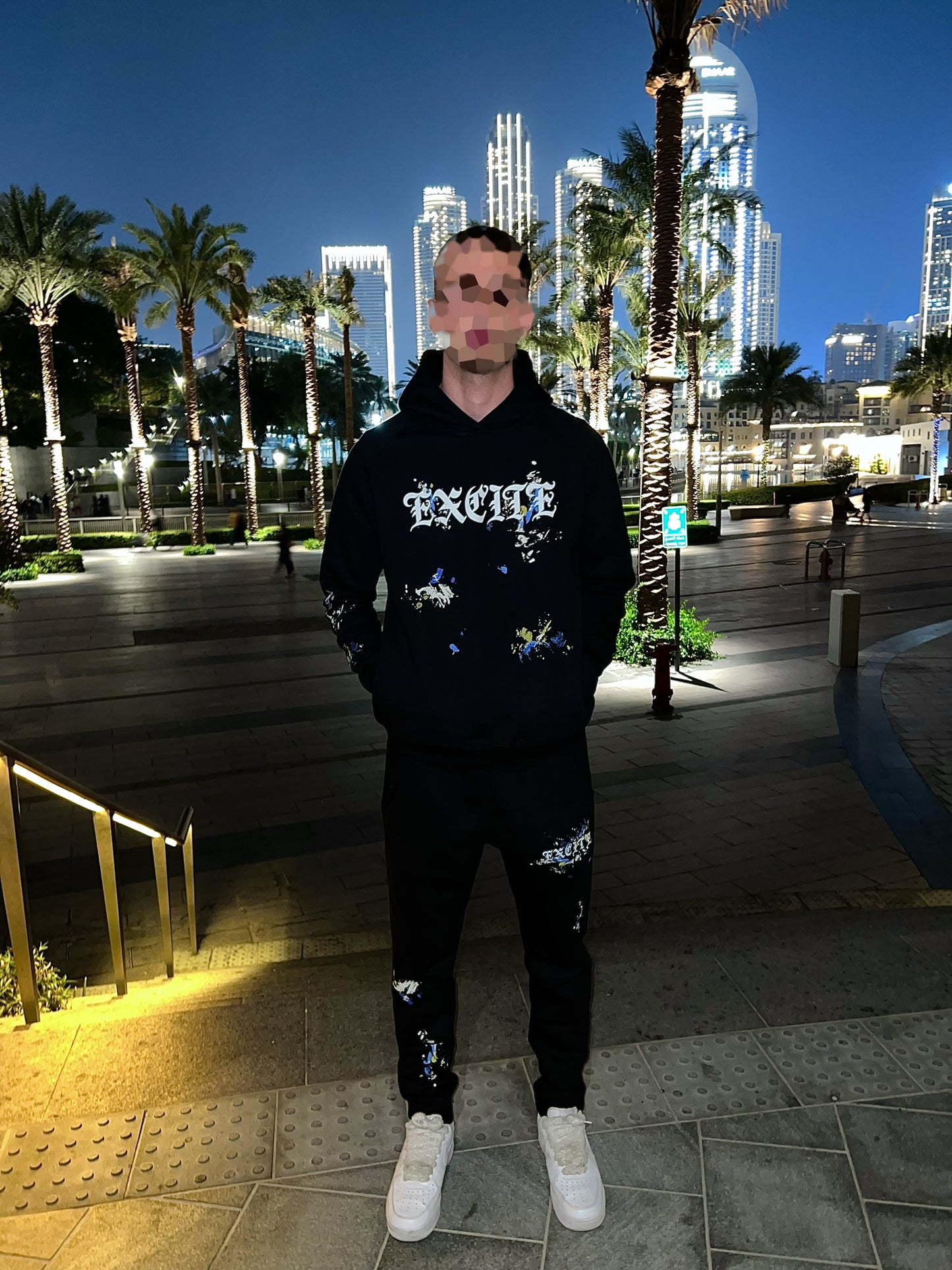 Chromeburst Hoodie - Black