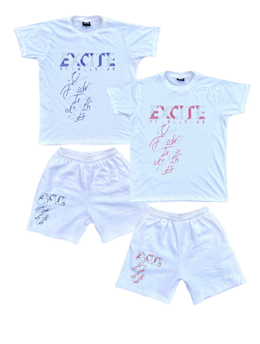 EXCITE Set - Blue & White