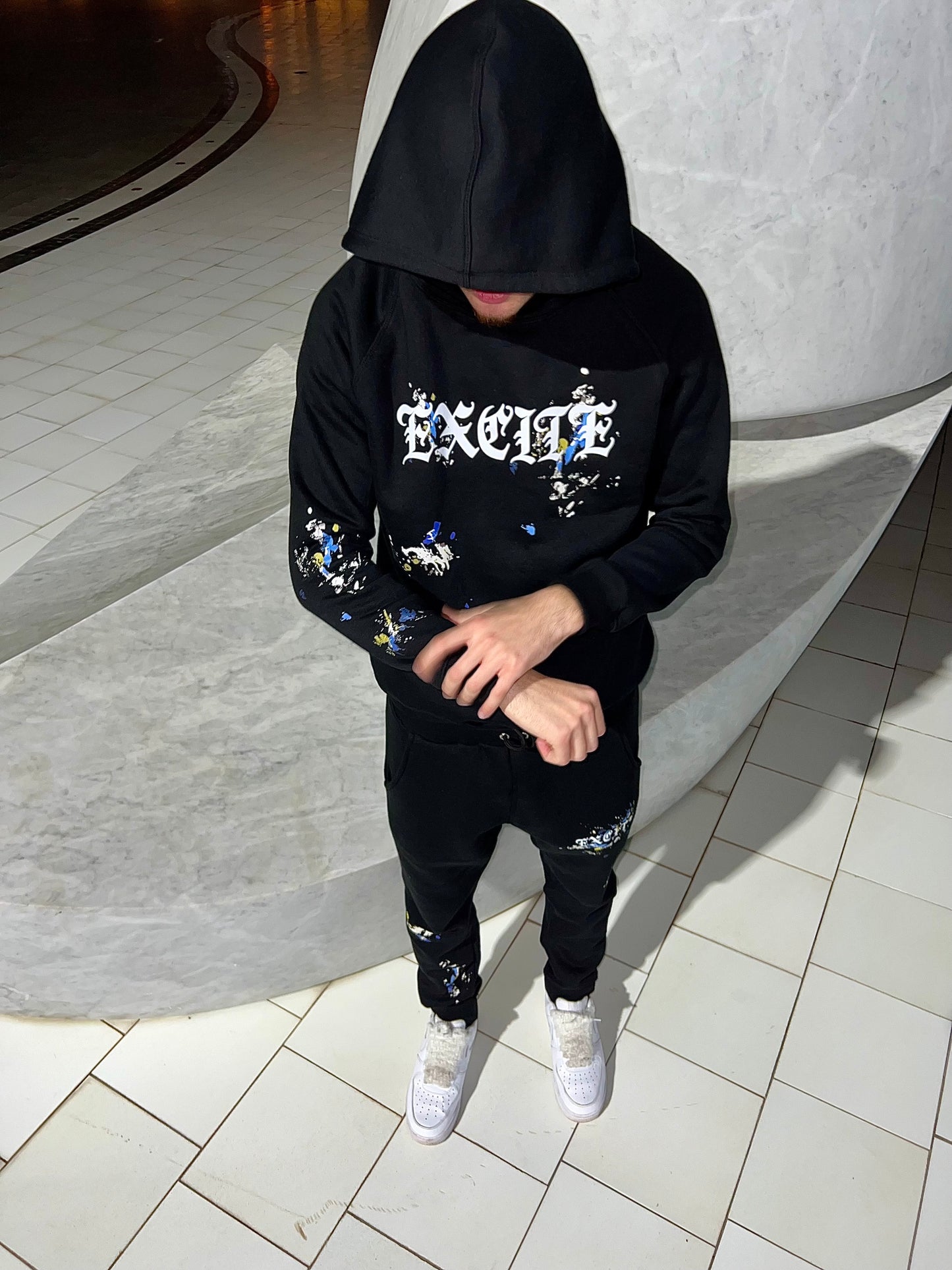 Chromeburst Hoodie - Black