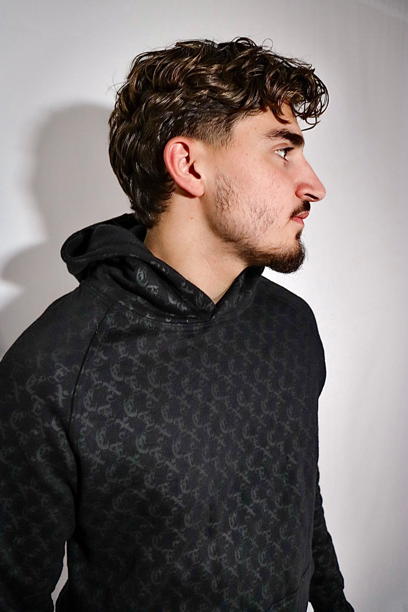 Black Monogram - Hoodie