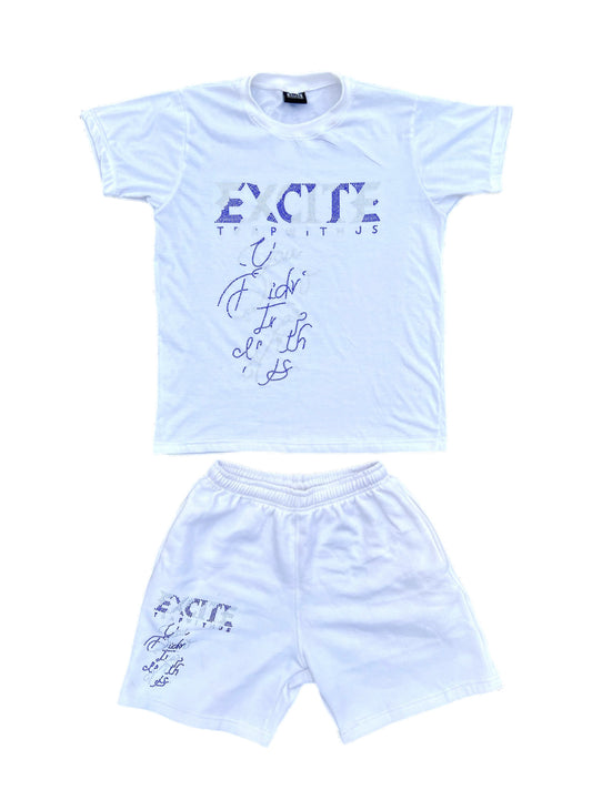 EXCITE Set - Blue & White