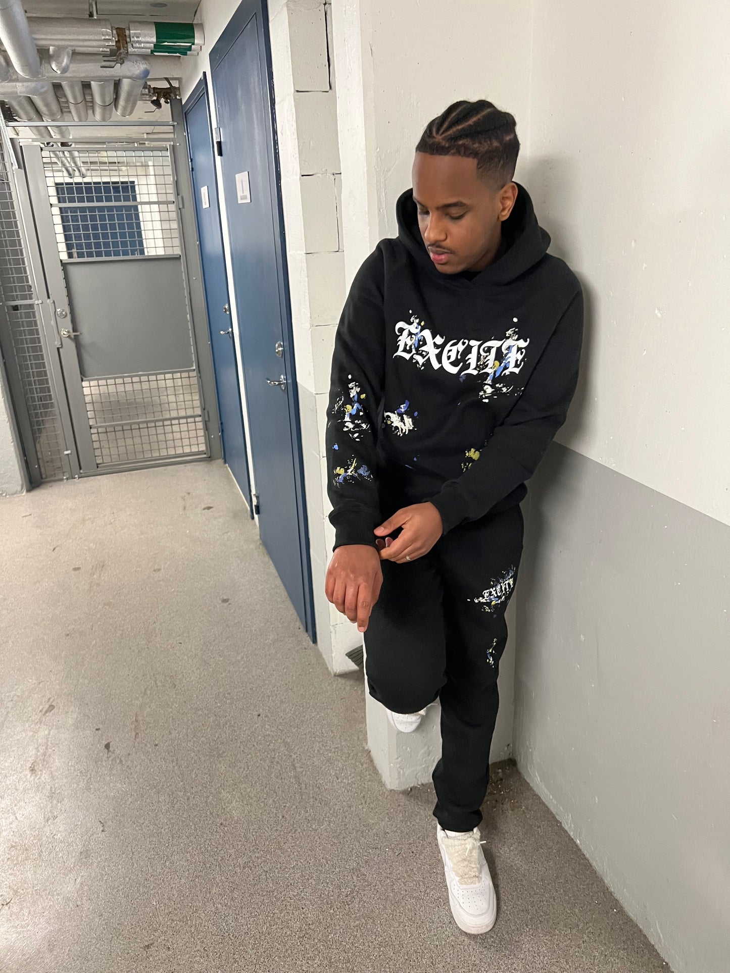 Chromeburst Hoodie - Black