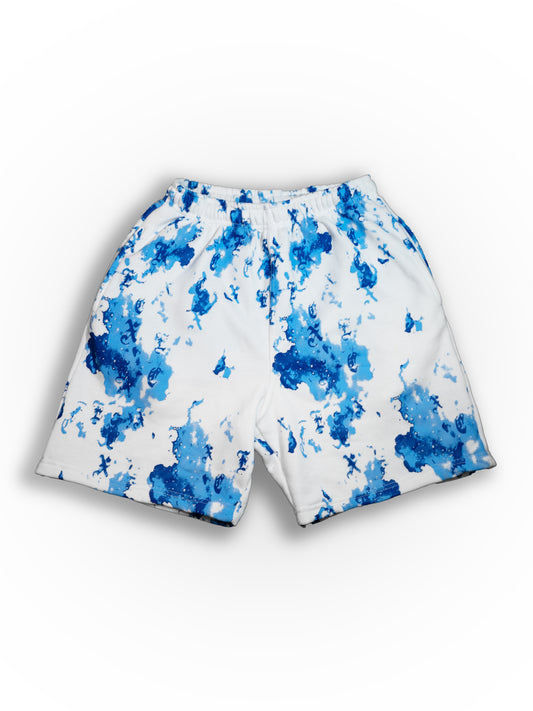 Blue Monogram - Shorts