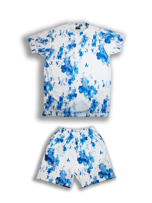 Blue Monogram - T-shirt & Shorts