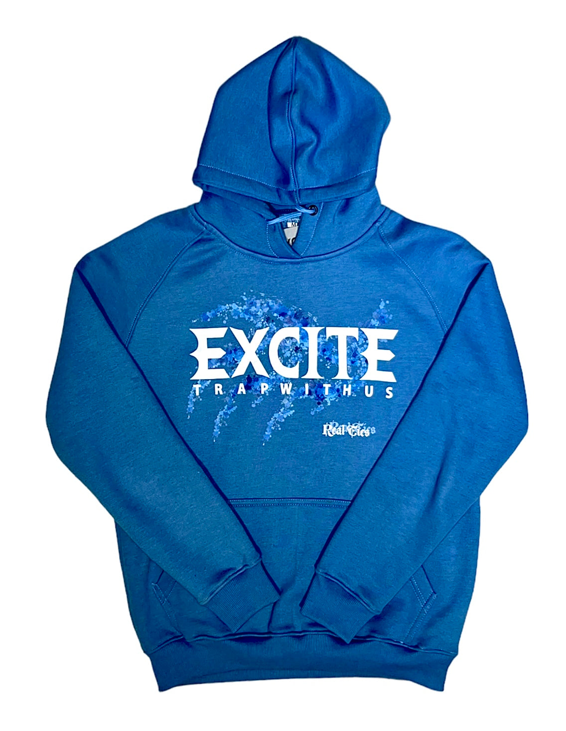 Real Ties Hoodie - Baby Blue