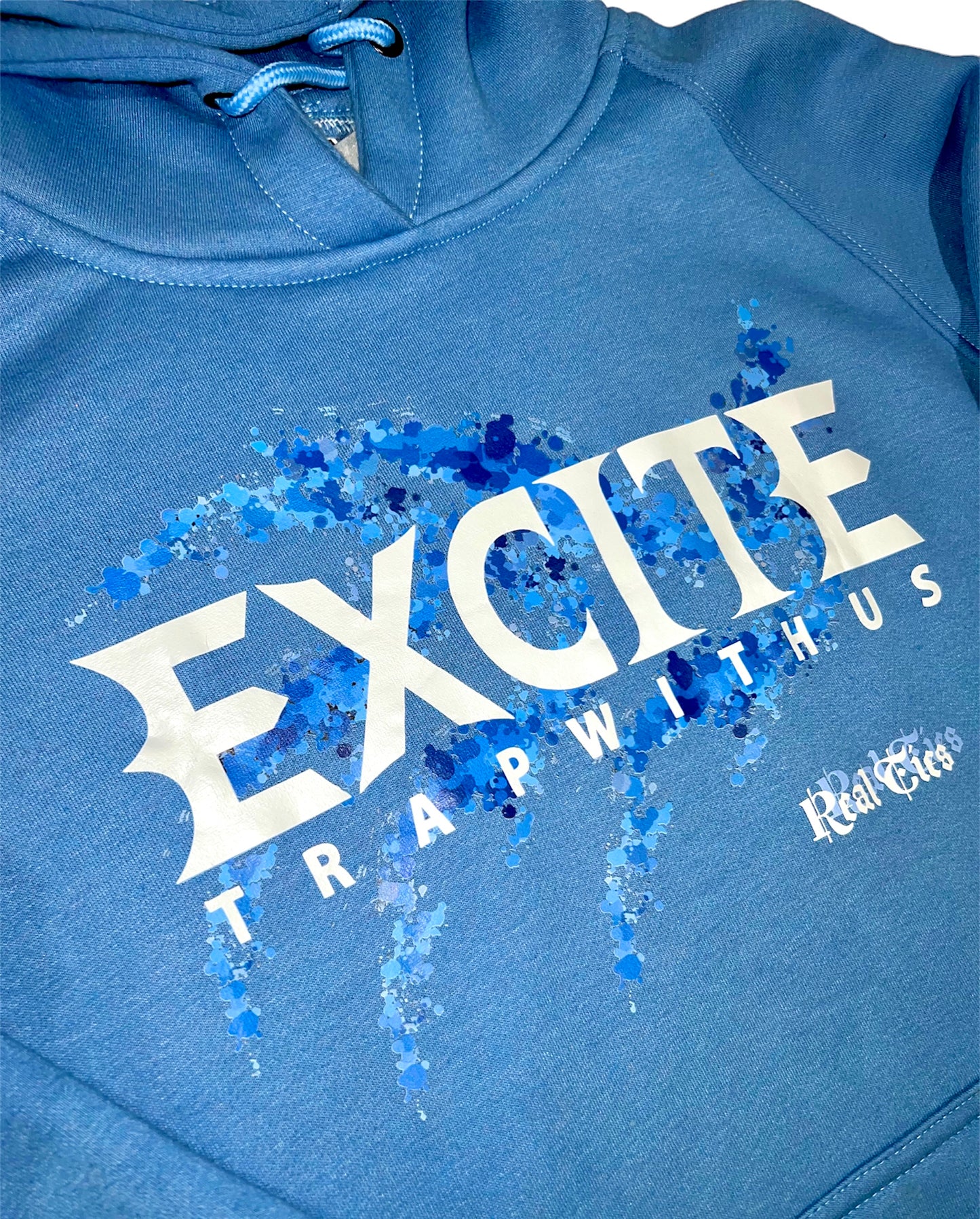 Real Ties Hoodie - Baby Blue