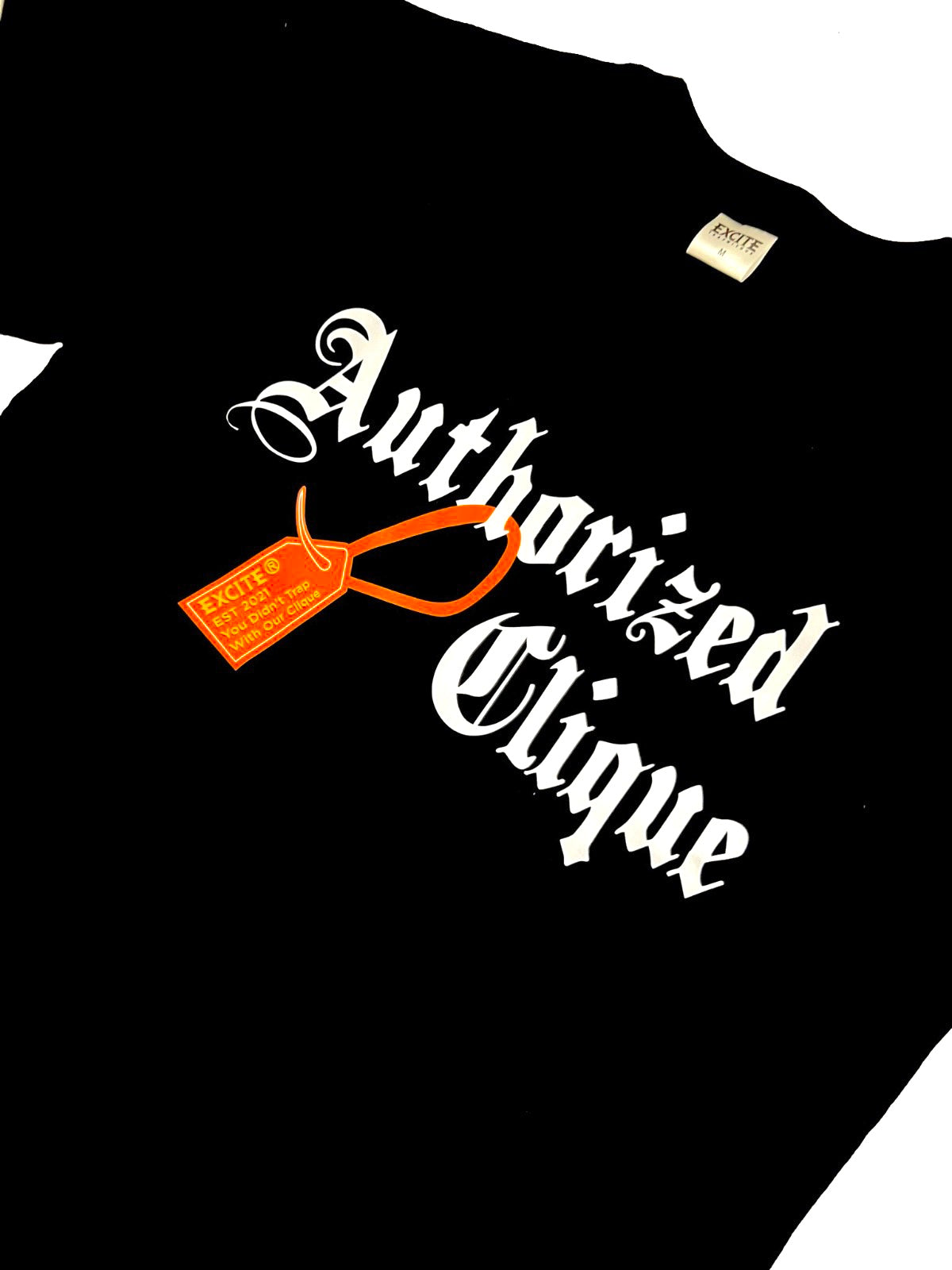 Authorized Clique T shirt - Black