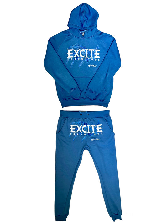 Real Ties Tracksuit - Baby Blue